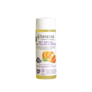 Benecos Soft Natural Nail Polish Remover Nagellackentferner vegan 125 ml
