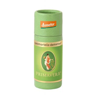 Primavera Immortelle essential oil 100% pure organic demeter 1 ml