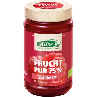 Allos Fruit Pure 75% Raspberry organic 250 g