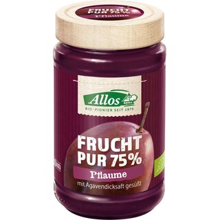 Allos Fruit Pure 75% Plum organic 250 g