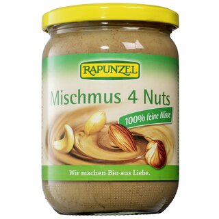 Rapunzel Mix Mush 4 Nuts vegan organic 500 g