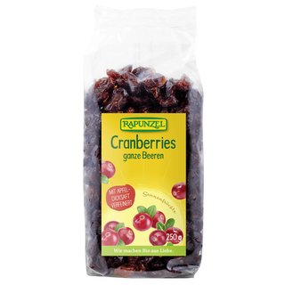 Rapunzel Cranberries bio 250 g