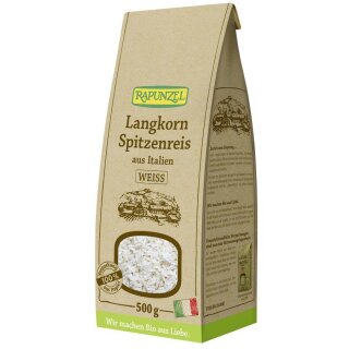 Rapunzel Long Grain Pointed Rice white organic 500 g