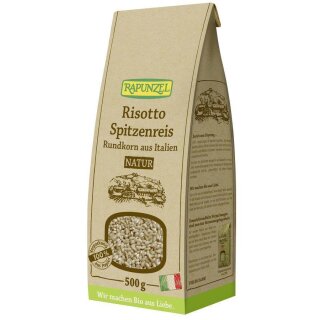 Rapunzel Risotto Pointed Rice Short Grain Rice Natural organic 500 g