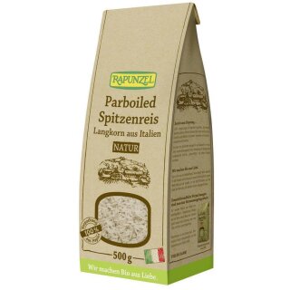 Rapunzel Parboiled Natur Reis Langkorn Spitzenreis bio 500 g