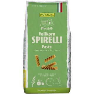 Rapunzel Spirelli Whole Grain organic 500 g