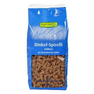 Rapunzel Dinkel Spirelli Nudeln Vollkorn vegan bio 500 g