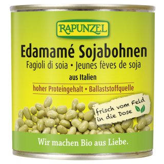 Rapunzel Edamamé Soybeans vegan organic 200 g dripp-off weight 140 g