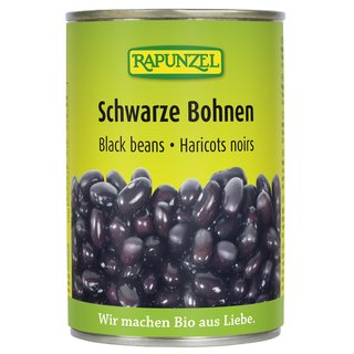 Rapunzel Schwarze Bohnen bio 400 g ATG 240 g Dose