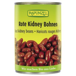 Rapunzel Red Kidney Beans organic 400 g dripp off weight 240 g